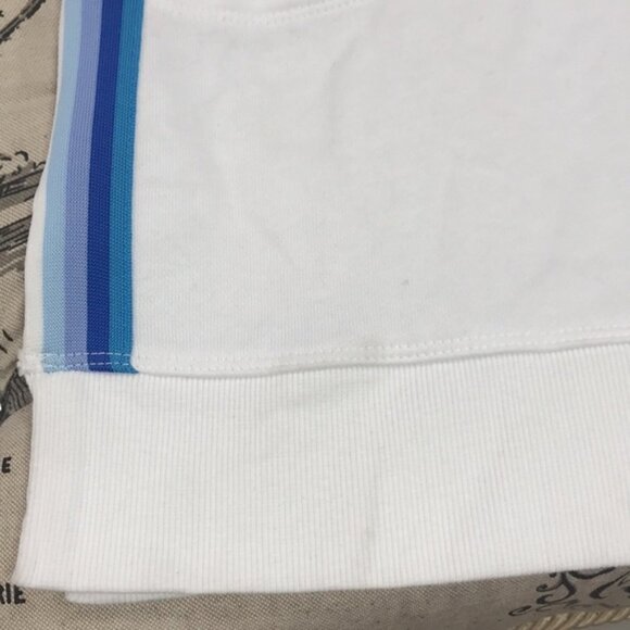 Calvin Klein Perform. Ombre-Stripe Hoodie Dress - Picture 5 of 9